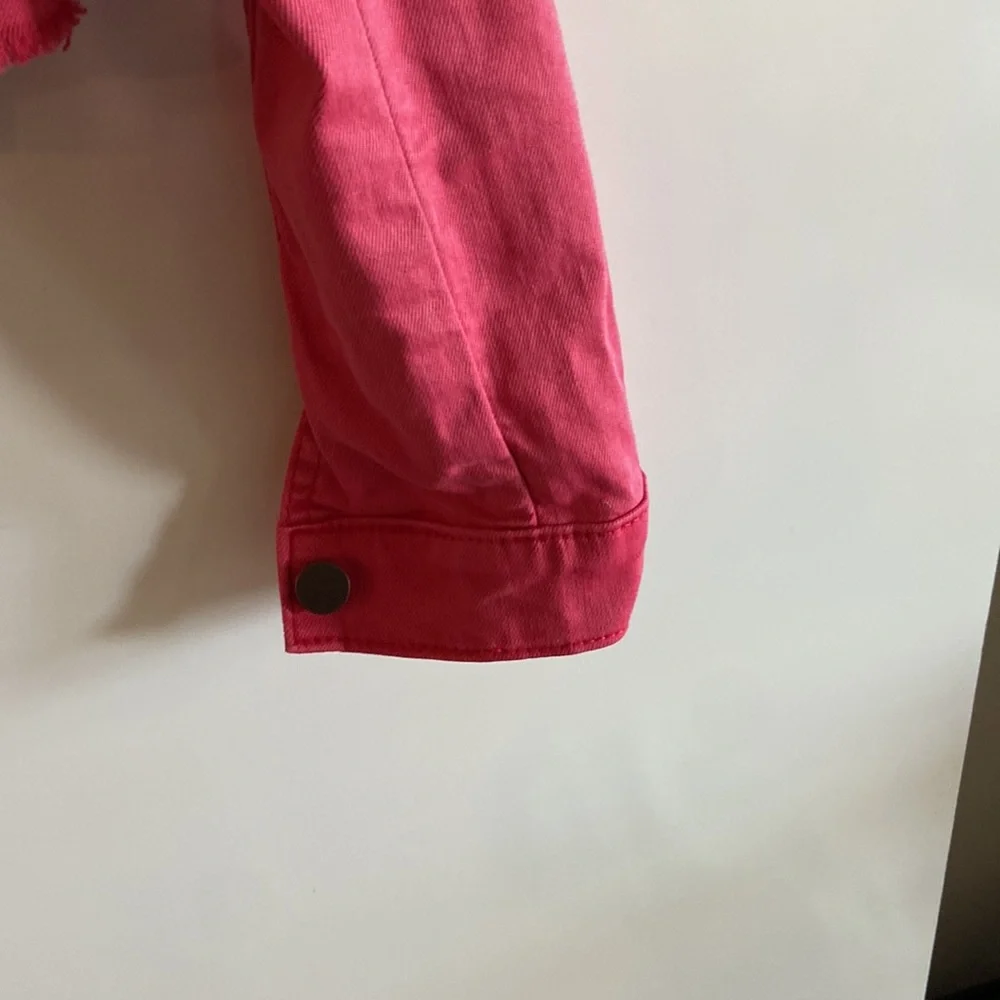 Kut from the Kloth Pink Jacket with Floral Lining - Picture 4 of 12